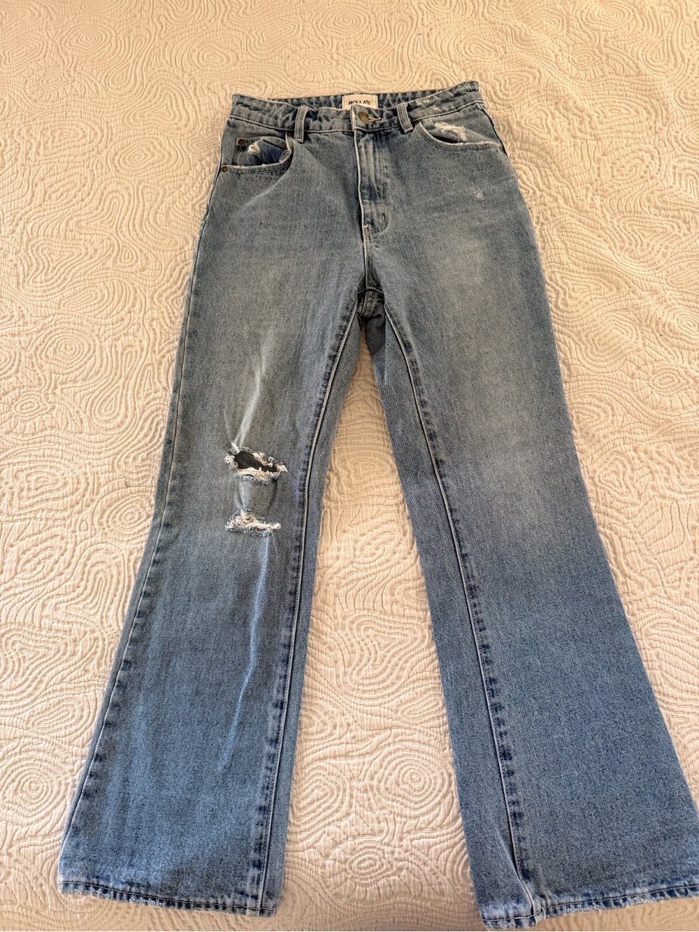ROLLA'S Eastcoast Crop Flare Jeans 26